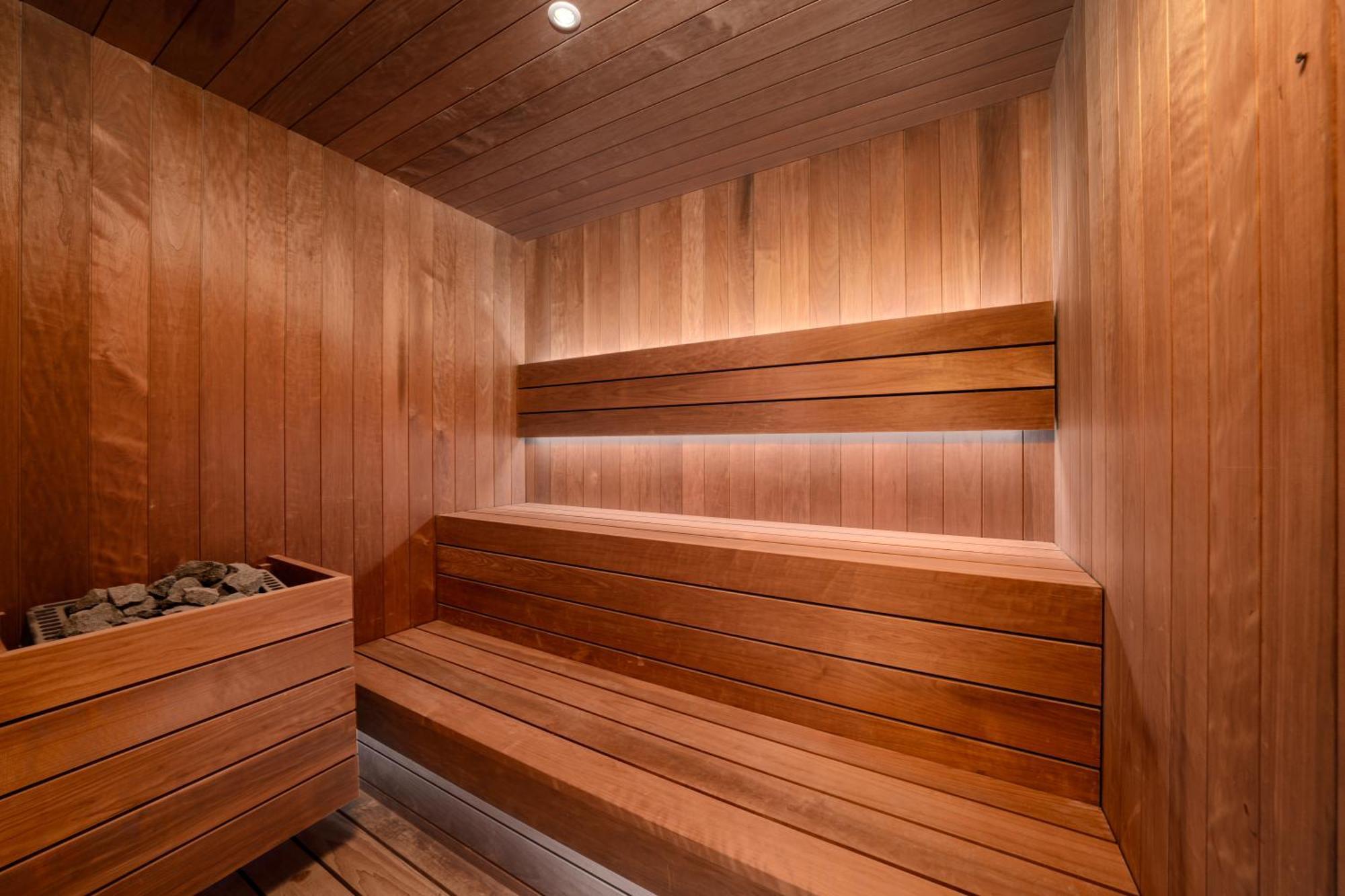 Отель Five Luxe Дубай Экстерьер фото A modern Finnish sauna